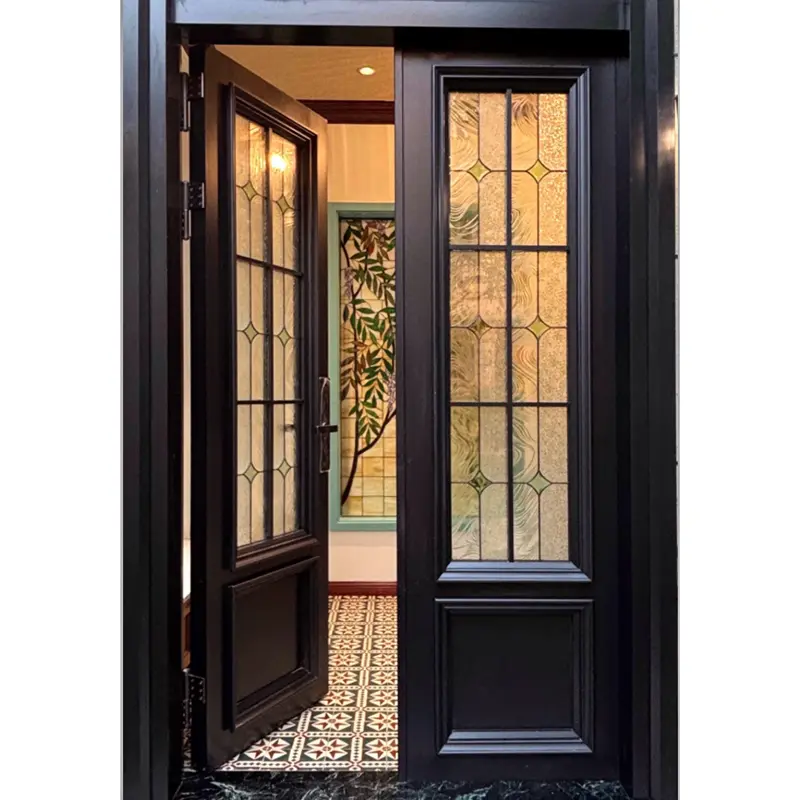 Двери художественного дизайна из алюминиевого сплава