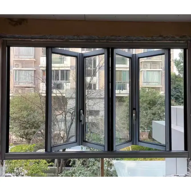 Aluminum Alloy Folding Windows