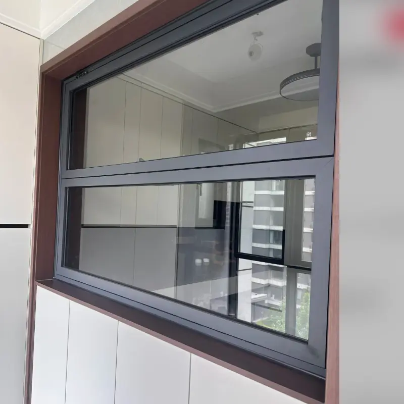 Aluminum Alloy Top Hinged Windows