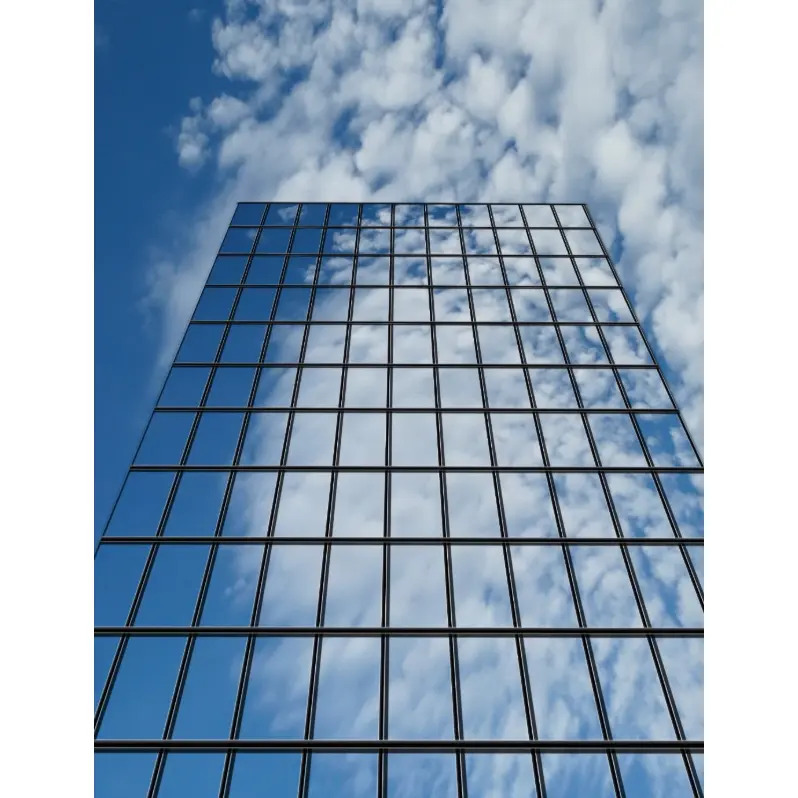 Низкоэмиссионное стекло для навесных стен