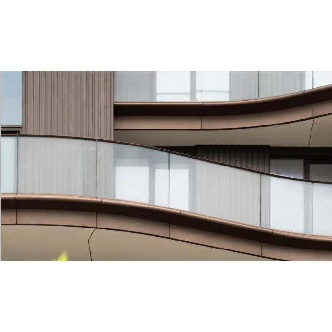 Фасонное стекло для перил